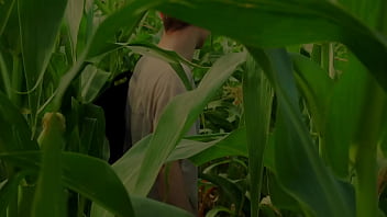 Sweet Boy Gives Blowjob In Cornfield To His Friend thumbnail