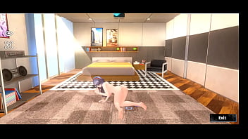 Itsuki playing porn game 01