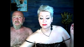 Funny fucking on camera of a mature married couple in the country