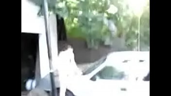 Crazy teen is naked infront of the door amateur naked nude