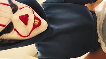 Halloween night lights off legs up – homemade missionary creampie