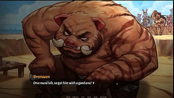 My pig princess 0 8 sex positive hentai game ep 30 beach fun might turn into threesome