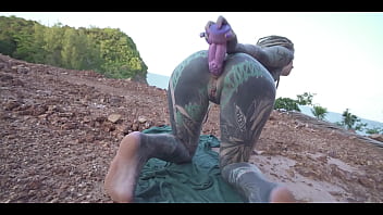 Alt beauty caught in public — deep anal