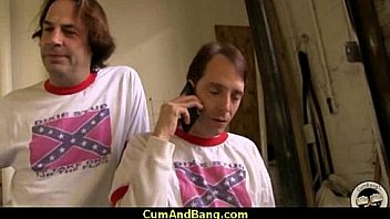 Ebony chick drowned in cum 15