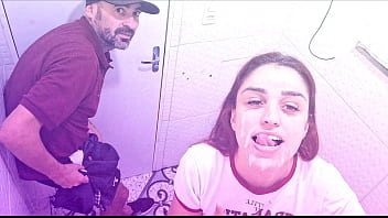 Young woman fucked in the bathroom at the party