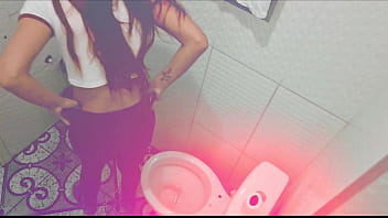 Young woman fucked in the bathroom at the party