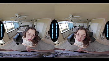 College stepbae begs for your dick in vr