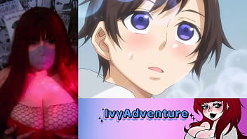 Chubby girl with big tits watching hentai oide yo mizuryuu kei land ep1
