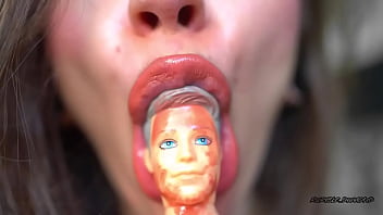 Gentle giantess small penis humiliation blowjob