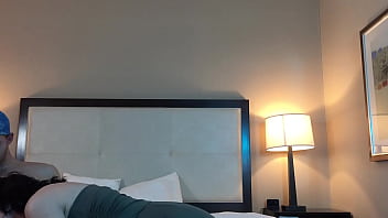 Very pretty teen sucking huge dick