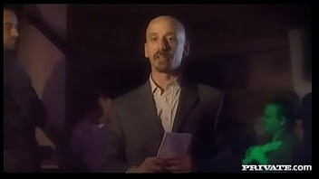 The beautiful blonde kyra banks gives a blowjob before getting screwed