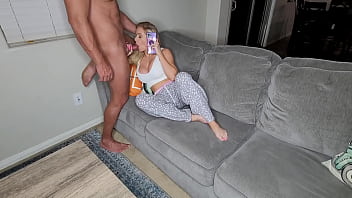 Free use slut gets fucked on a phone call