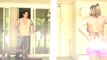 Becca blossoms gets hardcore dick after gardening