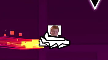 Rick astley is gonna play the game geometry dash gone terribly wrong lol