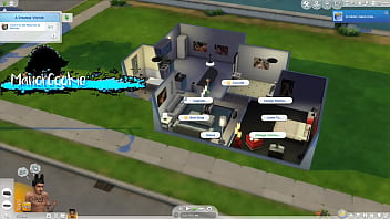 Sims 4 wicked mod playing around and having fun with one of my neighbors