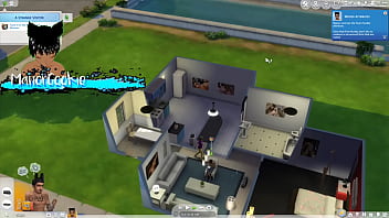 Sims 4 wicked mod playing around and having fun with one of my neighbors