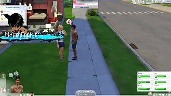 Sims 4 wicked mod playing around and having fun with one of my neighbors