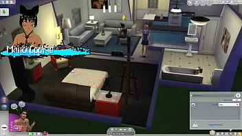 Sims 4 wicked mod playing around and having fun with one of my neighbors