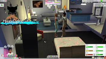 Sims 4 wicked mod playing around and having fun with one of my neighbors