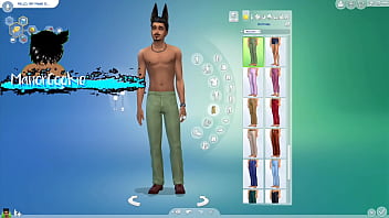 Sims 4 wicked mod playing around and having fun with one of my neighbors