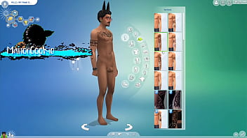 Sims 4 wicked mod playing around and having fun with one of my neighbors