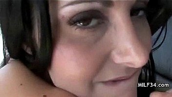 Horny milf cheats on her husband for the first time