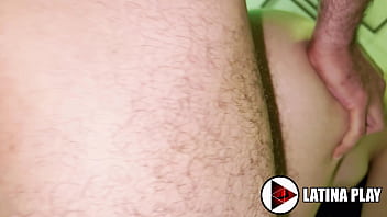 Sexy latina with perfect pussy gets creampied in doggystyle