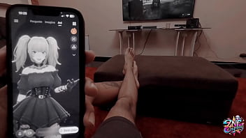 Zne cosplay ani grok from x ft amberzinha & qrozne free scene