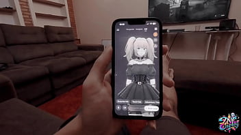 Zne cosplay ani grok from x ft amberzinha & qrozne free scene