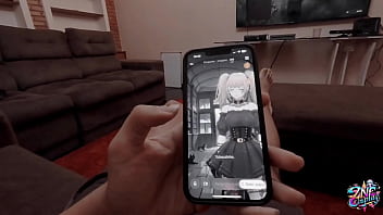 Zne cosplay ani grok from x ft amberzinha & qrozne free scene