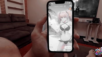 Zne cosplay ani grok from x ft amberzinha & qrozne free scene