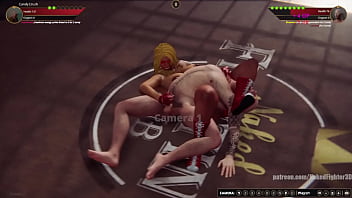 Candy vs aaron nf3d mixed sexual combat femdom