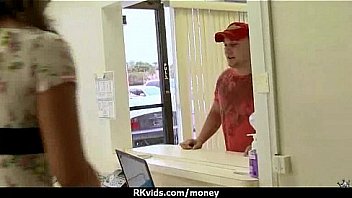 Sexy wild chick gets paid to fuck 11