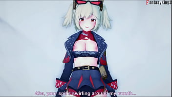 Burnice white having sex zenless zone zero full & pov on sheer & fantasyking3