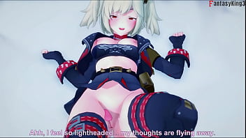 Burnice white having sex zenless zone zero full & pov on sheer & fantasyking3