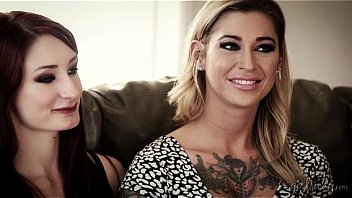 Lesbian couple in adult industry violet monroe kleio valentien