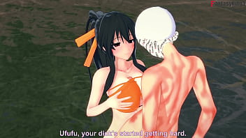 Threesome with akeno and kuroka in the pool hs dxd ntr madness 11 full movie on sheer & fantasyking3