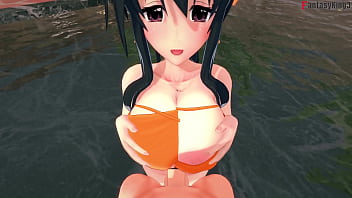 Threesome with akeno and kuroka in the pool hs dxd ntr madness 11 full movie on sheer & fantasyking3