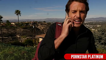 Hot blonde danielle derek drains tyler nixon's big cock raw