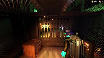 Monstruo gigante intenta follarme pero logró escapar