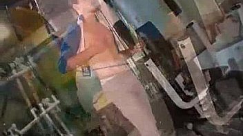 Hot Athlete Stripping Off thumbnail