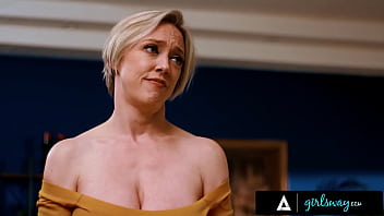 Stacked milf scissors petite blonde