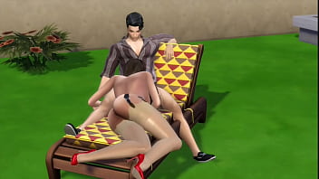 Model fucks during a photo shoot