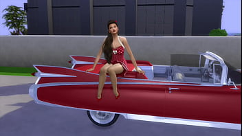 Model fucks during a photo shoot