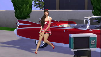 Model fucks during a photo shoot