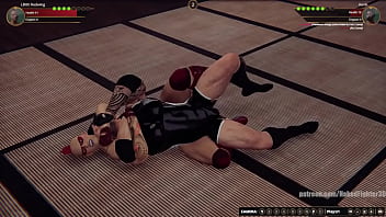 Lillith vs kevin nf3d video game mixed sex combat dojo