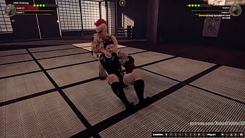 Lillith vs kevin nf3d video game mixed sex combat dojo