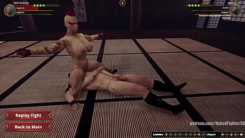 Lillith vs kevin nf3d video game mixed sex combat dojo