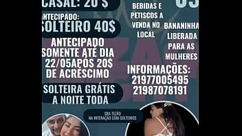 E hoje as 21 horas o pau vai quebrar e putaria na mansão rua messias de souza 299