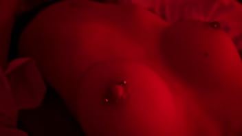 Beautiful girl from medellin goes to her bed and masturbates